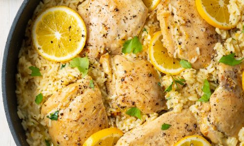 Parmesan-Lemon-Chicken-and-Rice-Skillet-Recipe-8